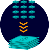 Imagem de dinheiro sendo antecipado para pagamentos.